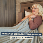 BreezeBlanket™ – 94% Minder Nachtelijk Zweten