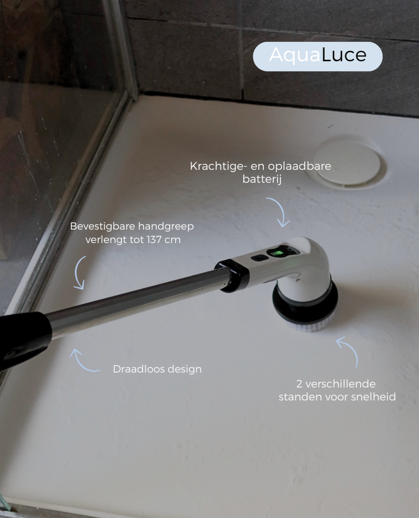 AquaLuce™ Elektrische Schoonmaakborstel