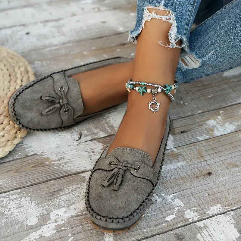 Coastal Comfort – Moccasin-Style Loafers