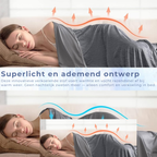 BreezeBlanket – Verkoelende luxe voor elke zomernacht