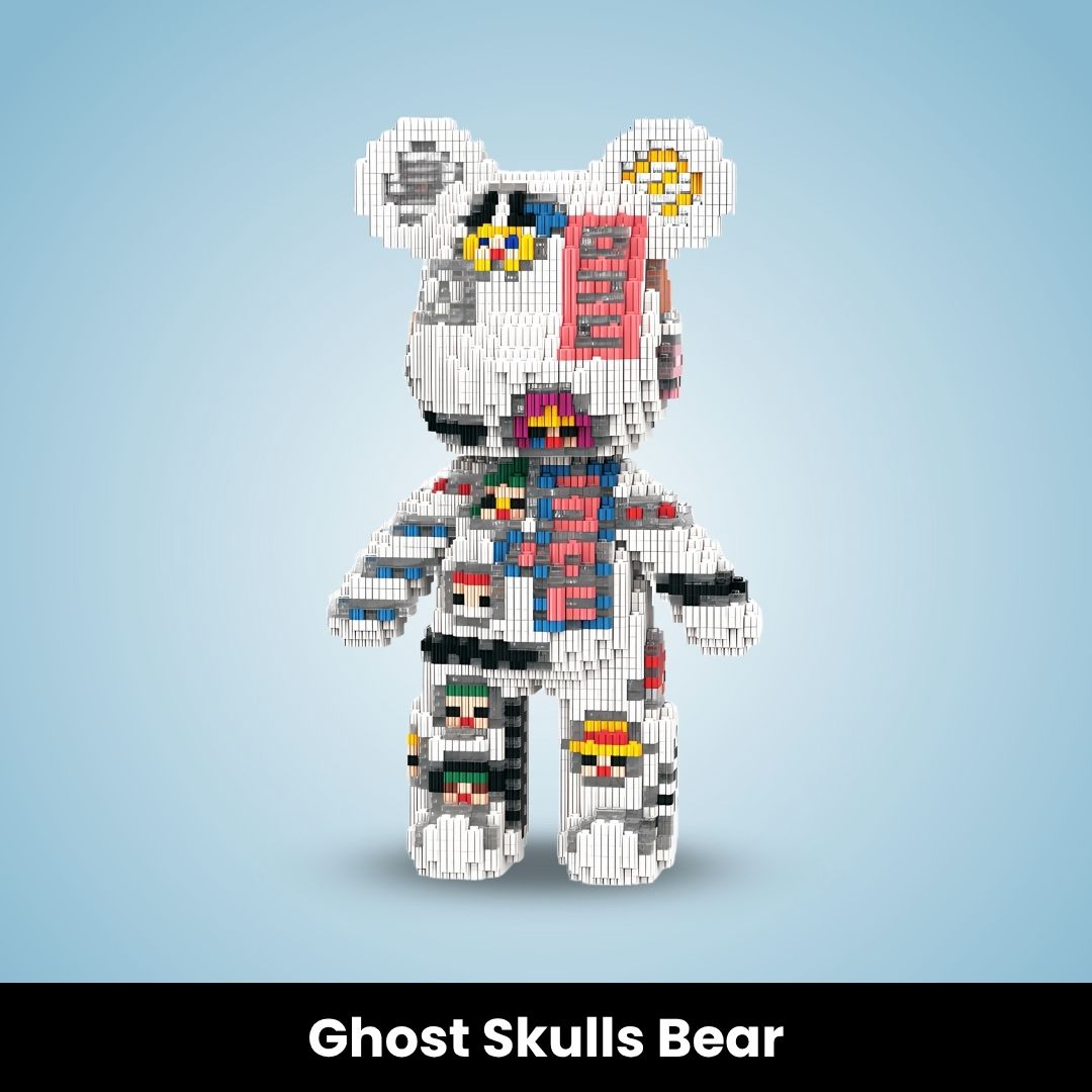 BearBricks™ Bouw je eigen Mini Beer (3000+ blokjes)