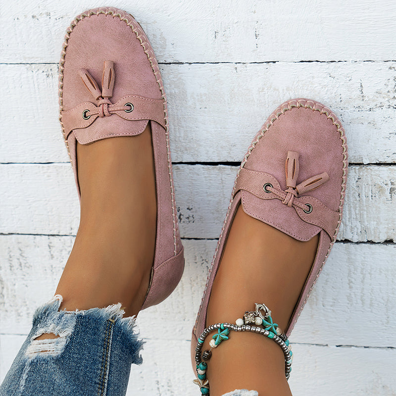 Coastal Comfort – Moccasin-Style Loafers