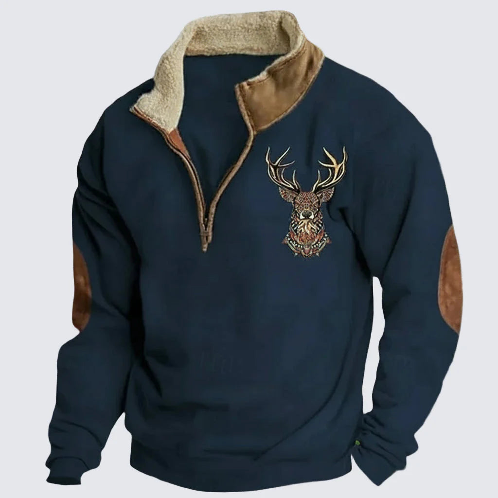 Christoffel | Trui met hertendetail